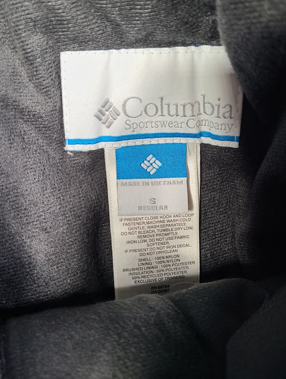 Columbia Snow Pants Mens Small Gray Bugaboo Omni Tech Snowboard Ski Lined - Picture 4 of 14